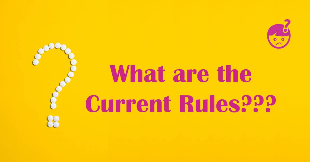 Current Rules for Venues and Events