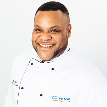 Jamian Lewis, Exec Head Chef, CCT Venues London
