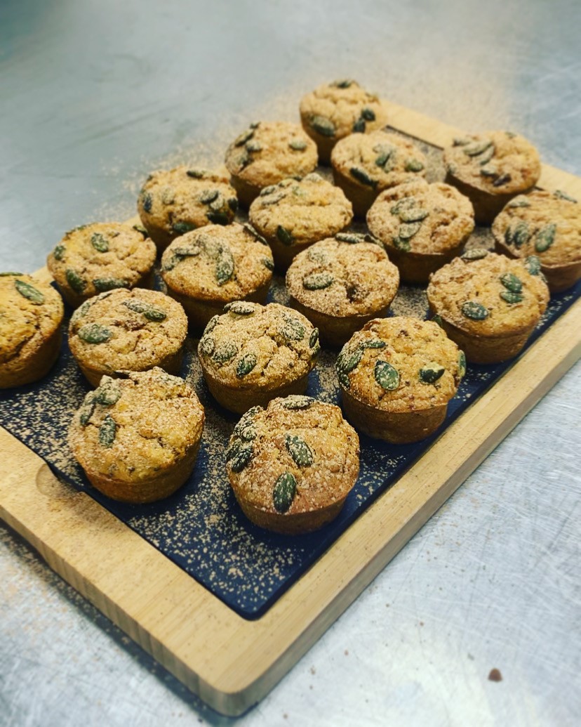 Apple & Pumpkin Vegan Muffins