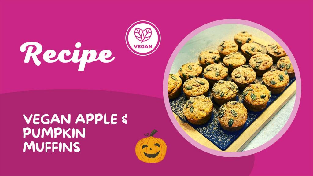 Apple & Pumpkin Vegan Muffins