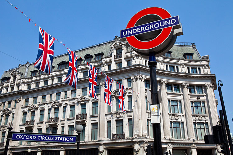 oxford circus tube station