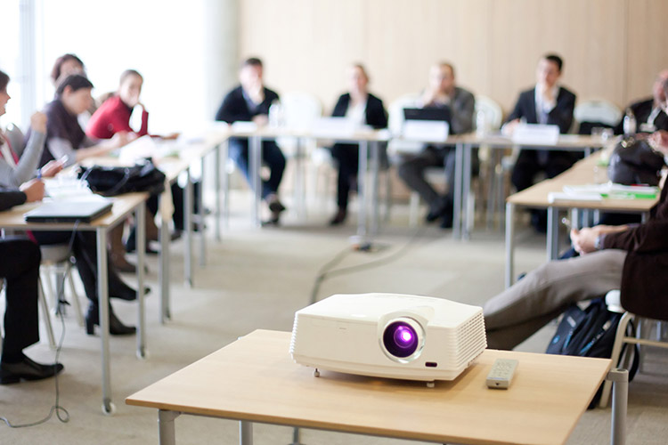 graduate training venue equipment